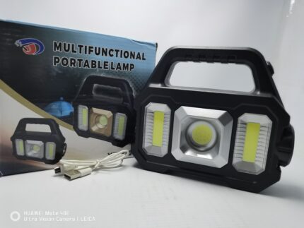 LAMPARA PORTATIL LED MULTIFUNCION RECARGABLE 44