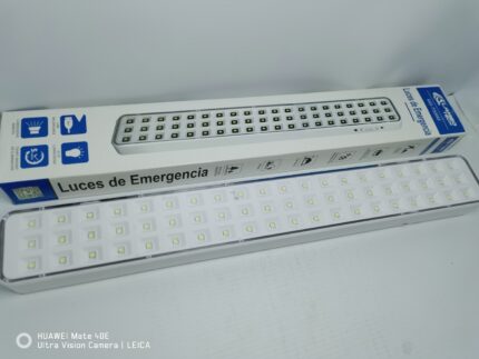 LUZ DE EMERGENCIA RECARGABLE 60LCS.