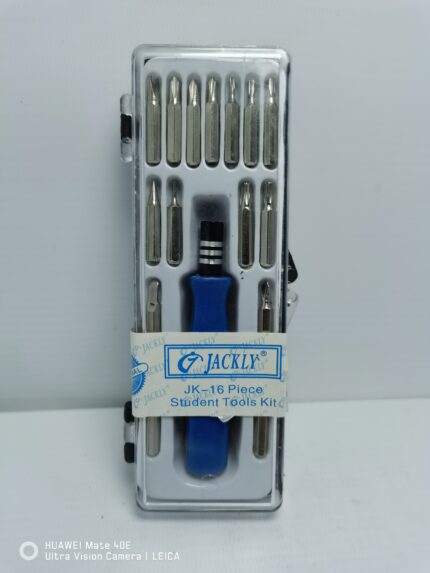KIT DE DESTORNILLADOR DE PRECISION 16 EN 1 JACKLY