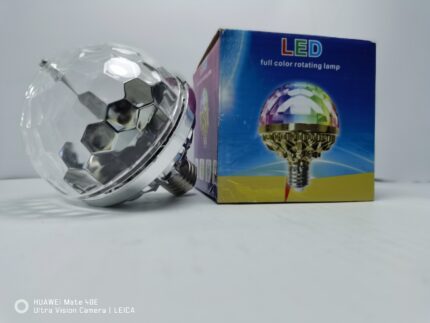 LAMPARA LED GIRATORIA MULTICOLOR