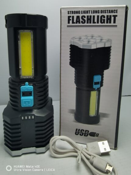 LINTERNA LED RECARGABLE DE ALTA POTENCIA