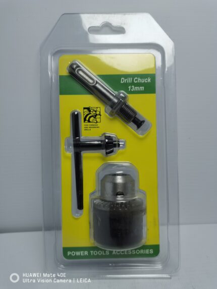 Mandril con llave y adaptador sds 13mm