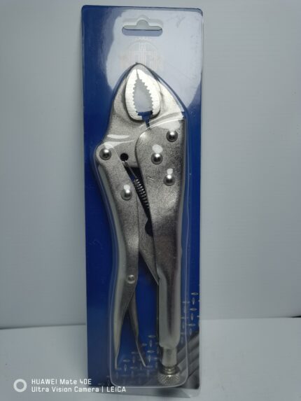 Pinza de presion bloqueo fuerza curva 250mm