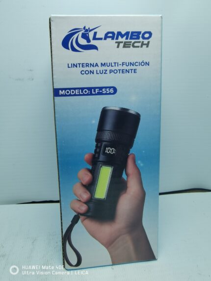 LINTERNA C/ZOOM RECARGABLE