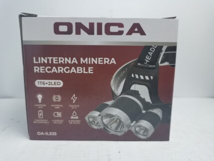 LINTERNA MINERA RECARGABLE ONICA