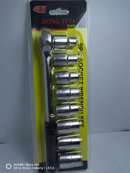 JUEGO LLAVES TUVO SET 9 PCS KIT ENCASTRE BOCALLAVES 1/2