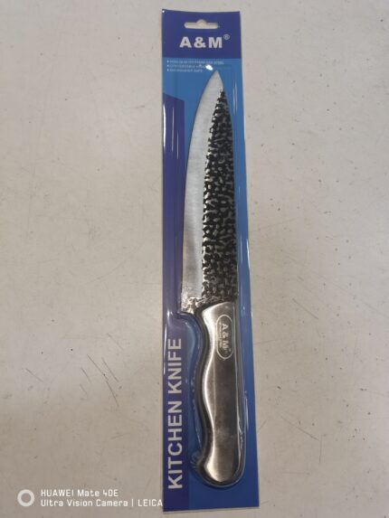 cuchillo mango de metal
